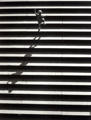 Boy on the Steps, Central Park