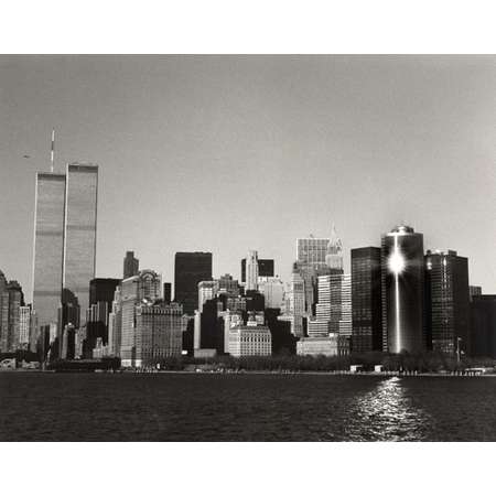 Lower Manhattan from the Liberty Island Ferry, NY