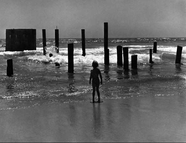 Girl with Pilings