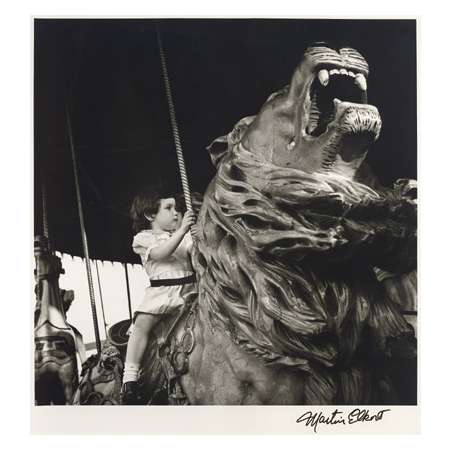 Beauty and The Beast on The Merry Go Round