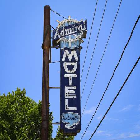 Admiral Motel in Houston (now gone)