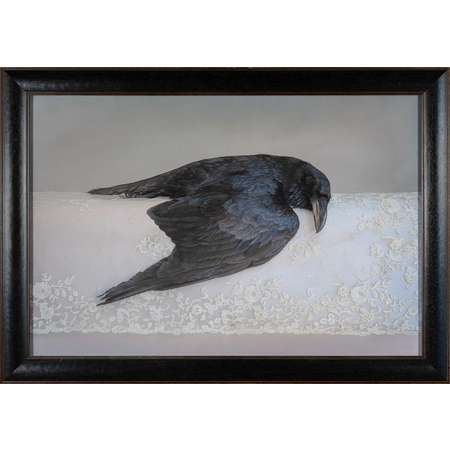 Raven on Lace