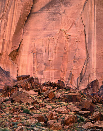 Canyon Wall, Silver Falls Canyon, Utah