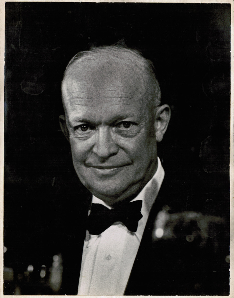 President Dwight Eisenhower, NYC, 1954