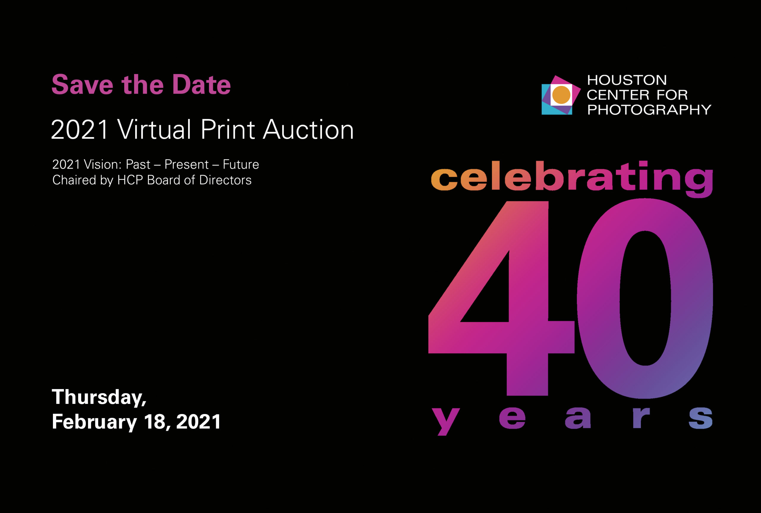 HCP Print Auction 2021, Catherine Couturier Gallery