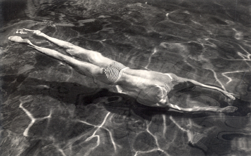 Andre Kertesz Esztergom Underwater Swimmer
