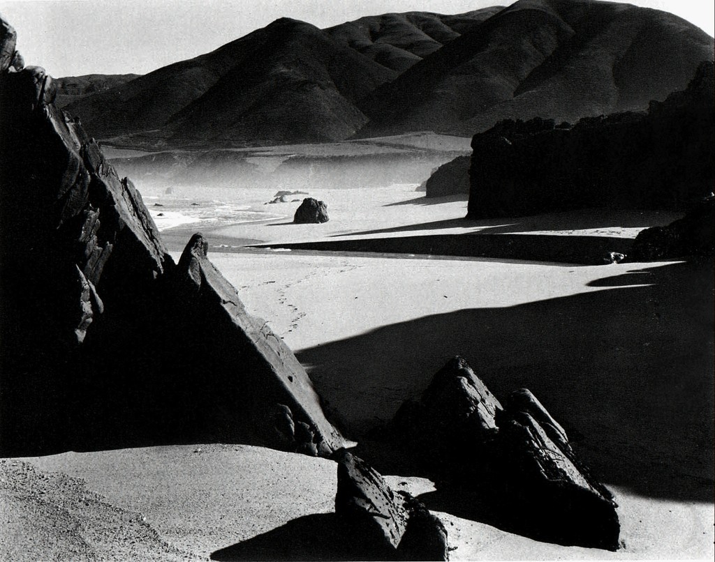 Brett Weston, Garrapata Beach California, 1954, Catherine Couturier Gallery