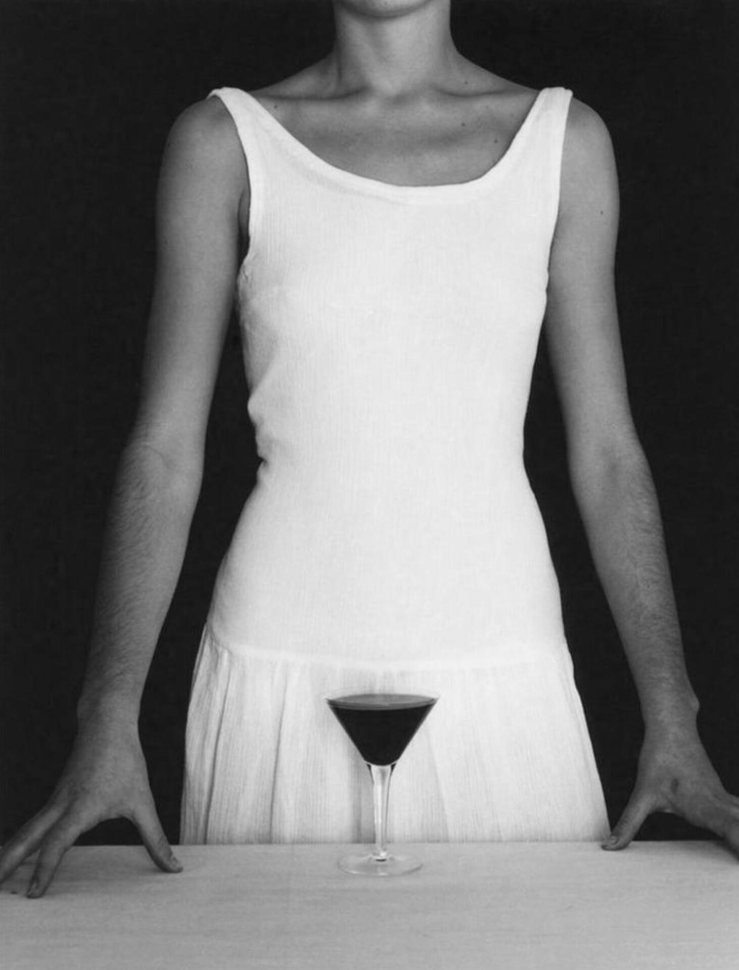 Chema Madoz - Dress and Wine - Catherine Couturier Gallery