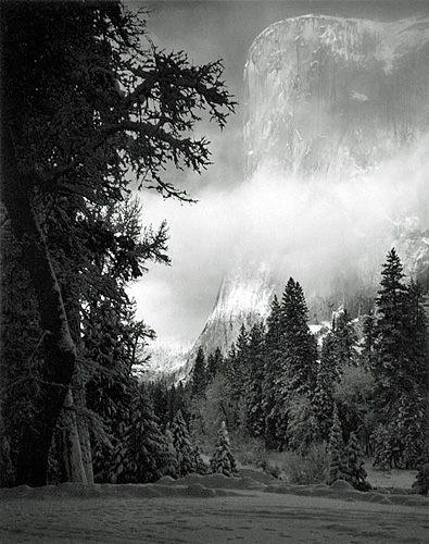 Ansel Adams, El Capitan, Winter Sunrise, Yosemite, 1968/1976