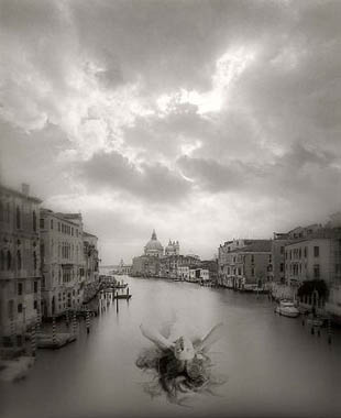 Jerry Uelsmann Untitled Figure in Water Venice 2008