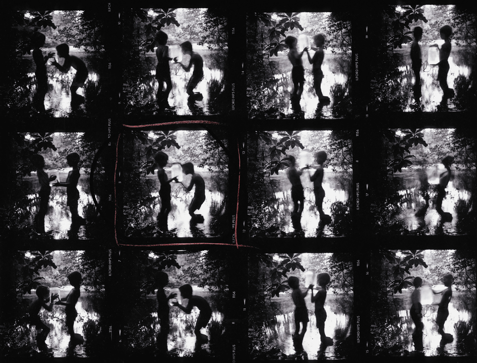 Contact Sheet, Fireflies, Keith Carter, Catherine Couturier Gallery
