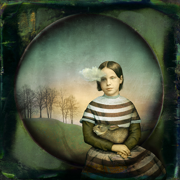 maggie taylor, girl with a small cloud, 2012