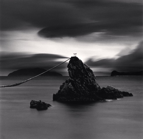 Michael_Kenna,_Shimenawa_and_Torii_Gate,_Kyushu,_Japan,_2024,_Catherine_Couturier_Gallery