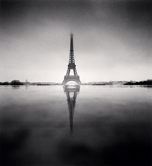 Michael Kenna Eiffel Tower Study 7 Paris France 1987
