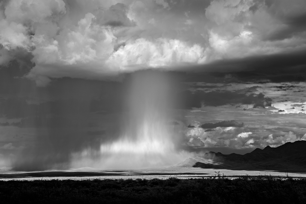 Mitch Dobrowner, Monsoon Storm over Town