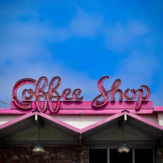 Neon Coffee Shop