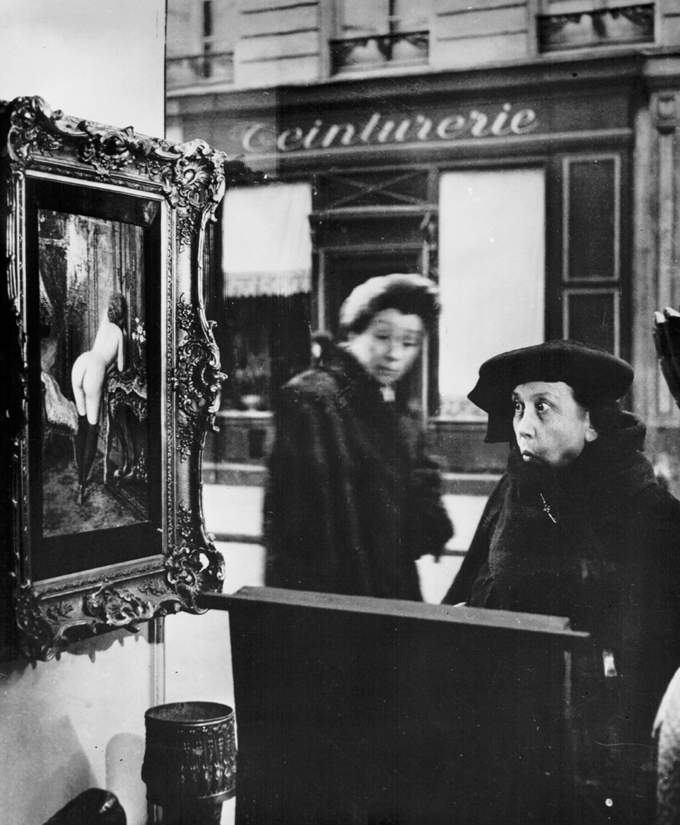 Robert Doisneau, La Dame Indignee, Catherine Couturier Gallery