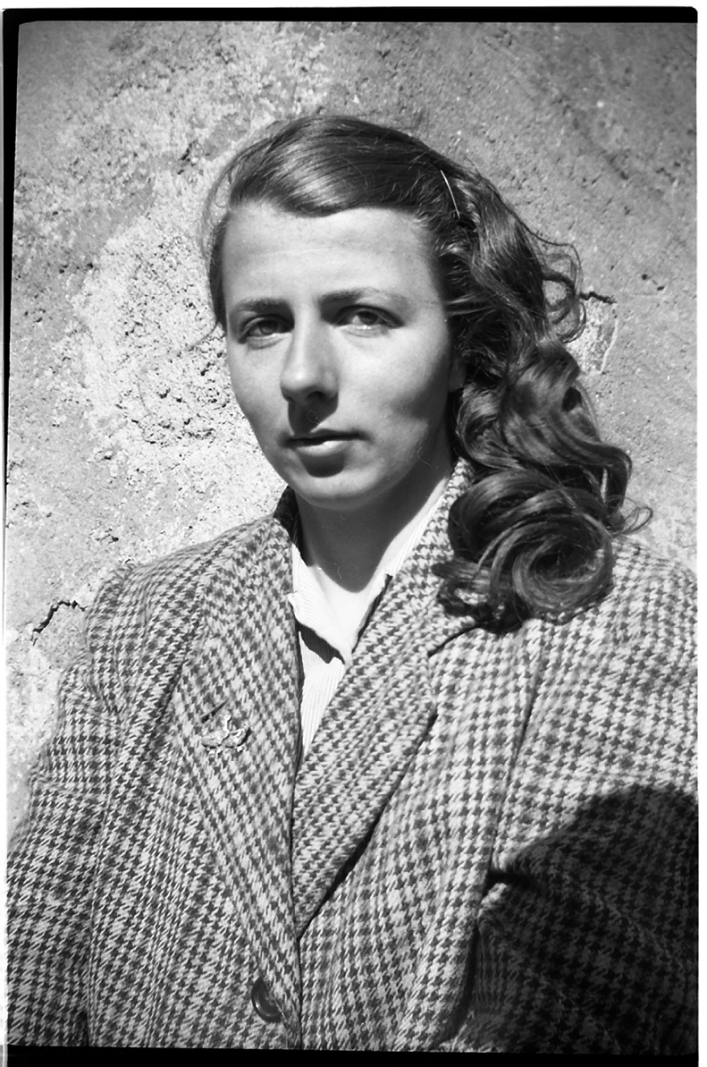 Vivian Maier, Self-Portrait, Tweed Coat, France, c. 1949-1951